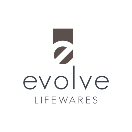 Logo design evolve lifewares